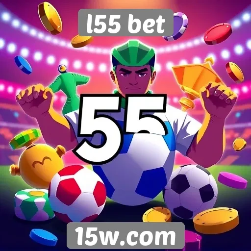 A variedade de jogos disponíveis no l55 bet